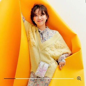 써스데이아일랜드 토드 플라워 베스트 토드셀비 니트조끼