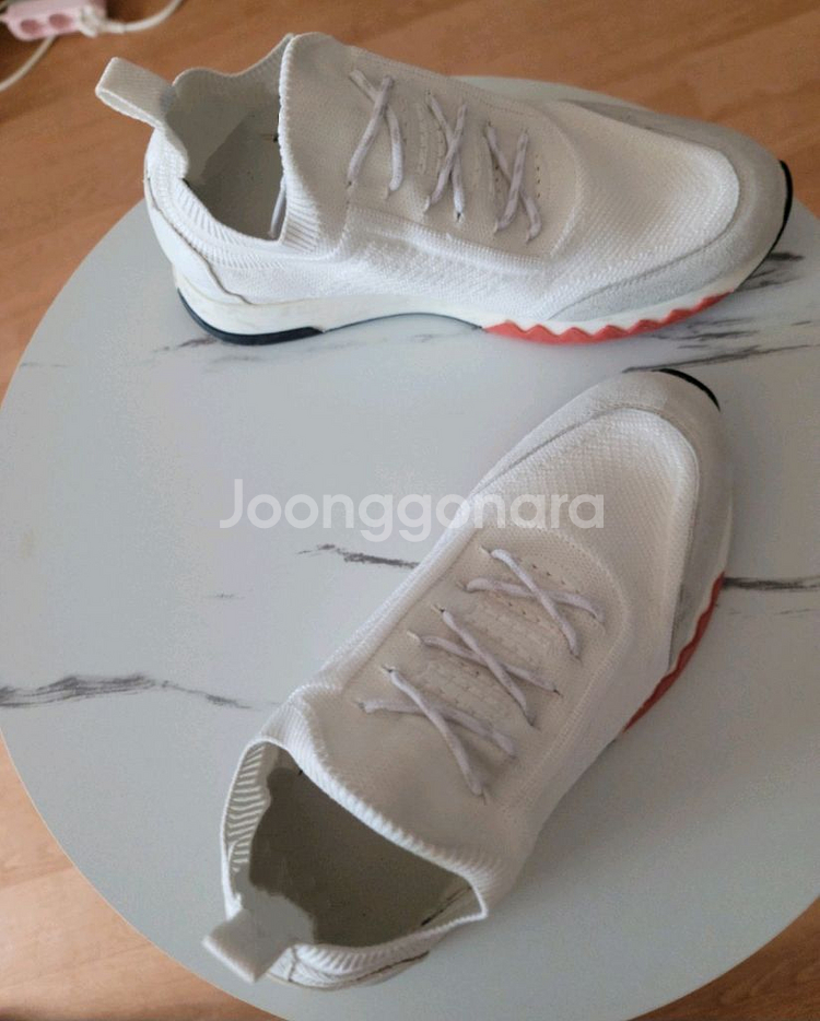 정품) 에르메스 어딕트 스니커즈 화이트 여성신발 !!--2