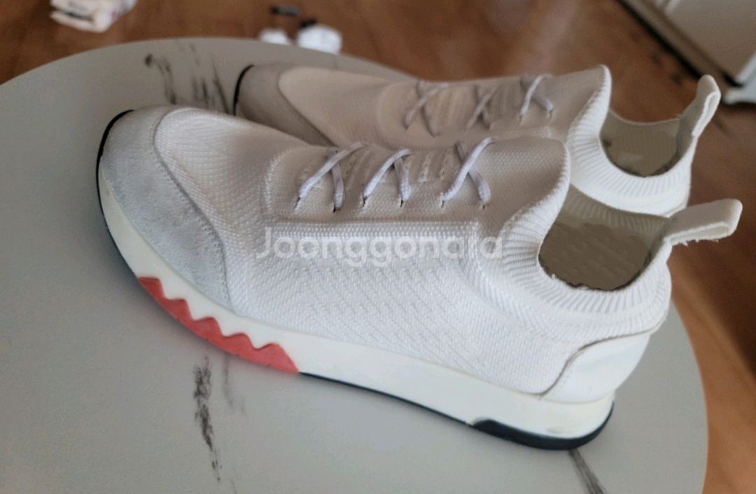 정품) 에르메스 어딕트 스니커즈 화이트 여성신발 !!--4