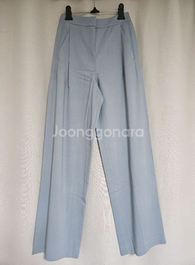 더캐시미어 백밴딩 원턱팬츠 44 (랑방,마인,타임,더--5