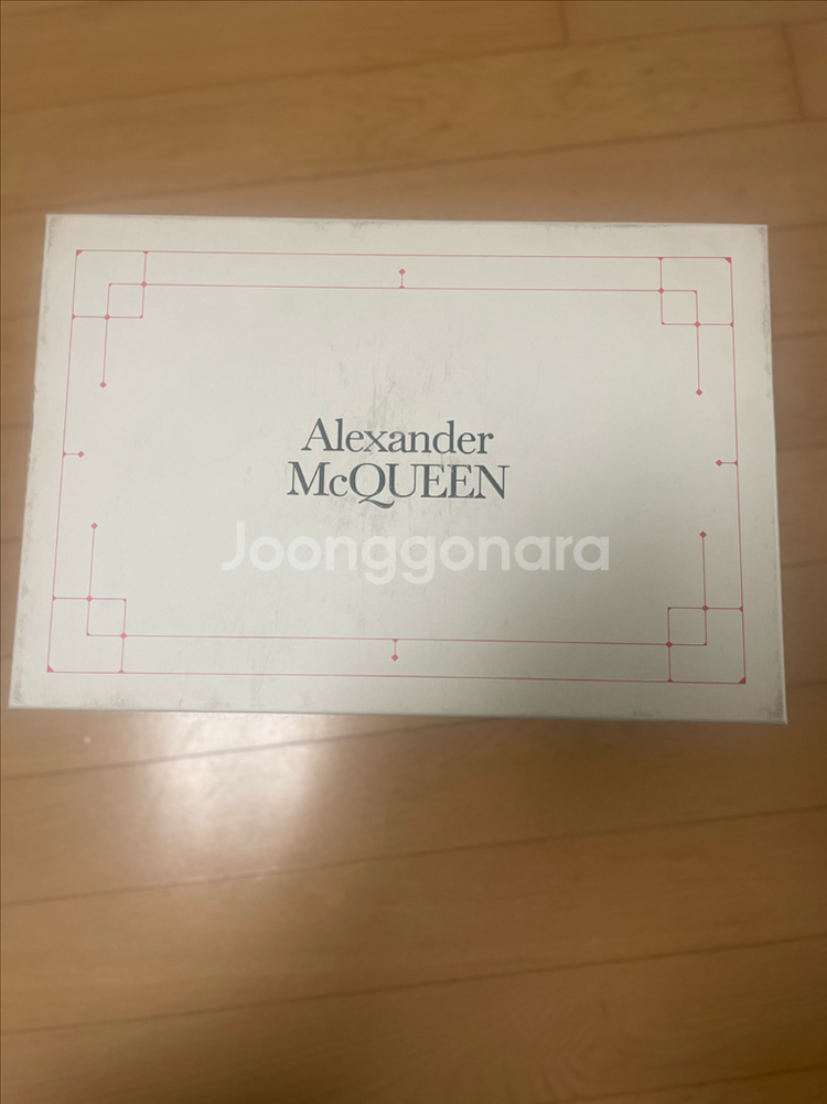 알랙산더 맥퀸 오버솔 스니커즈 올블랙--7