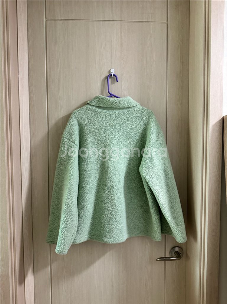 옷장정리ㅣ민트 숏코트 뽀글이 자켓--3