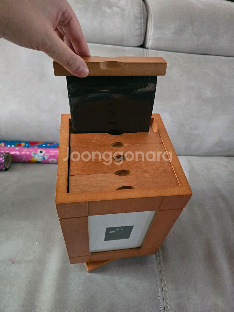 원목회전액자--1