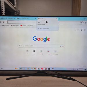 삼성 55인치 4K UHD 스마트 TV 모니터 UN55