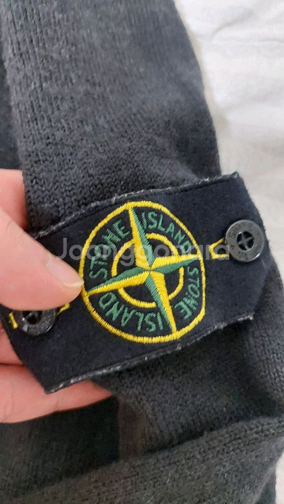 급쳐 스톤아일랜드 니트 백화점판 정품 M 싸게팔아요--2