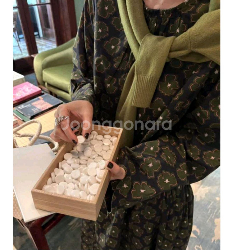 위꼬모 상하이드레스 s사이즈 카키--0