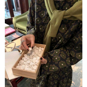 위꼬모 상하이드레스 s사이즈 카키