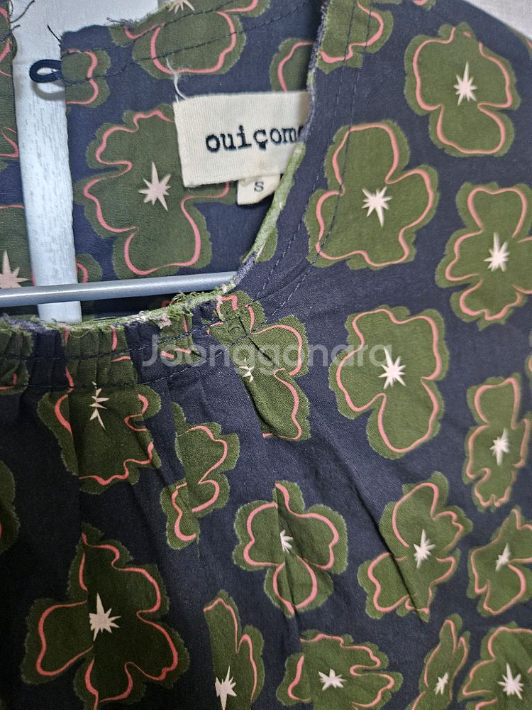 위꼬모 상하이드레스 s사이즈 카키--9