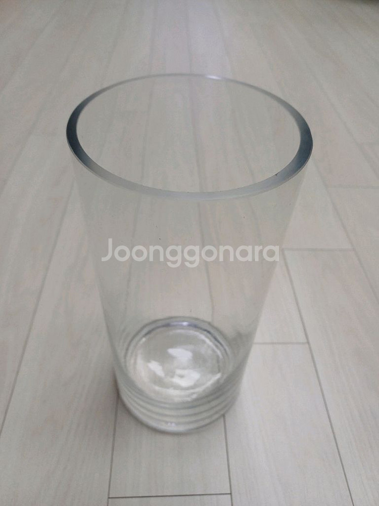 원통형 어항 + 장식용돌--0