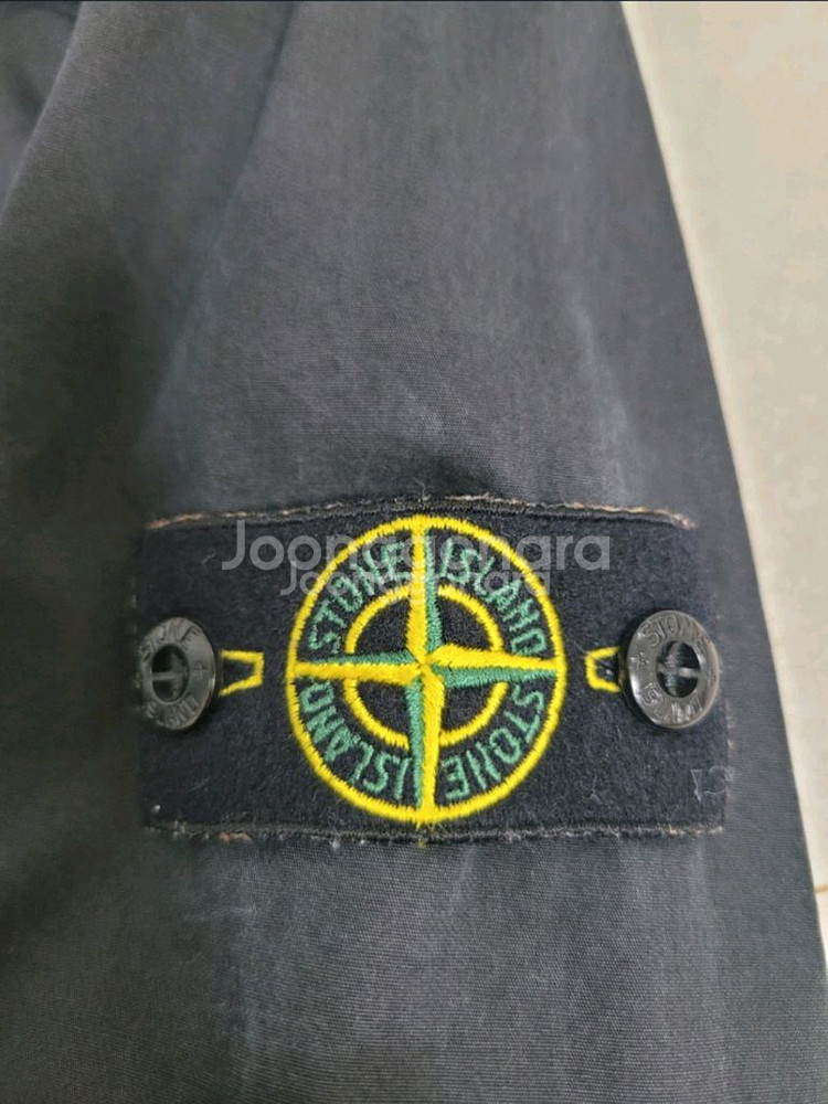 스톤아일랜드 키즈 후드 바람막이 자켓--3