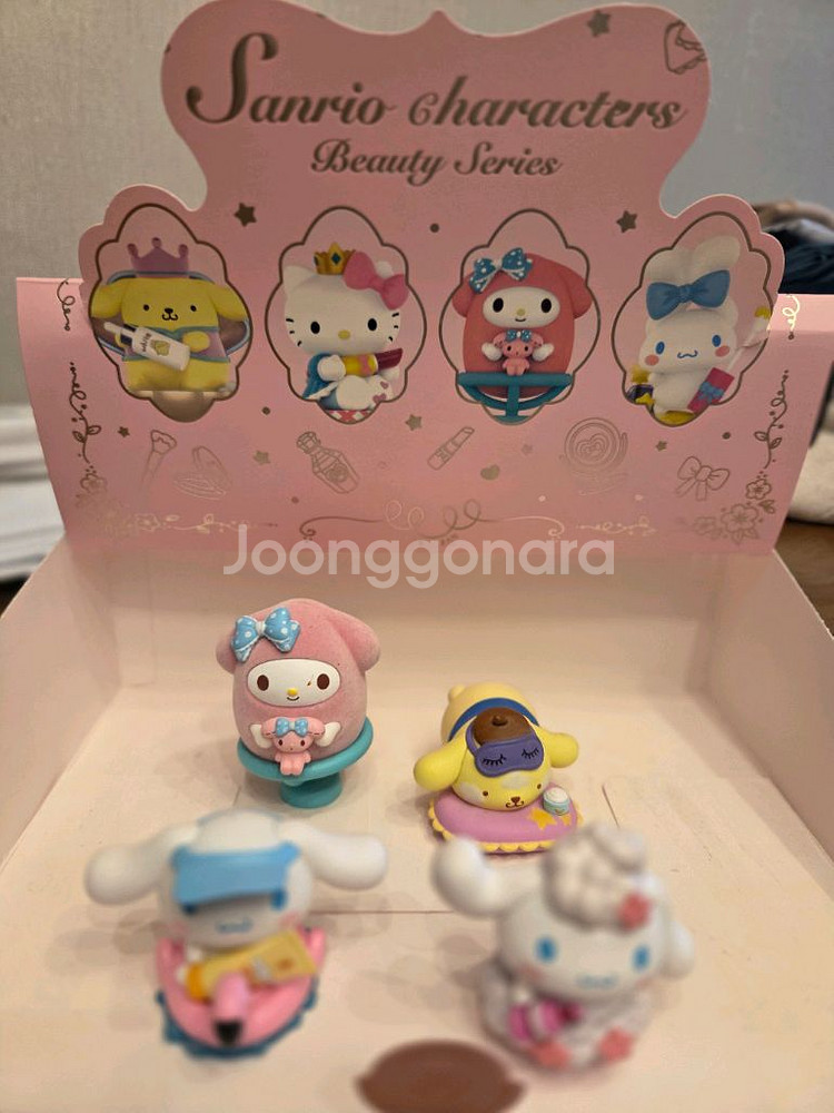 산리오 캐릭터 Beauty Series 피규어 4종--1