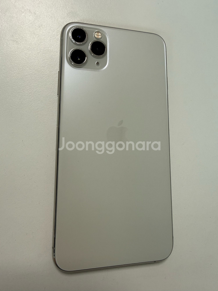 아이폰 11 프로맥스 256GB 실버--0