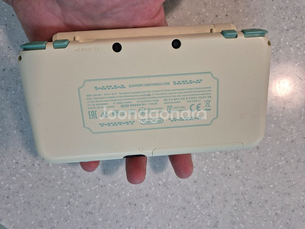 닌텐도2dsxl 동물의숲 에디션 팝니다--1