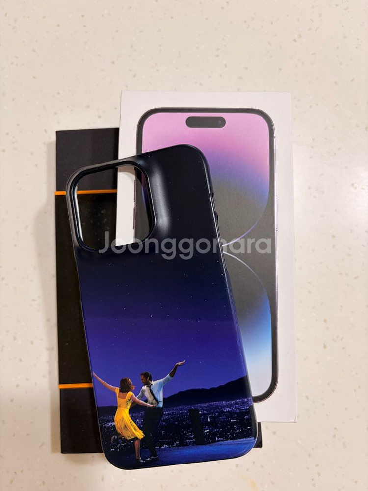 아이폰14프로 딥퍼플 상태A급 급처--4