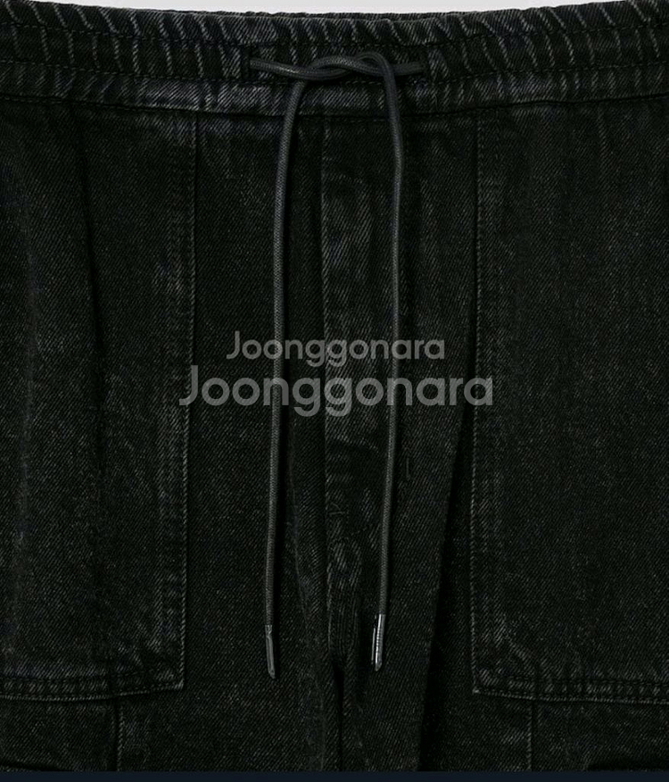 24FW 준지 카고 데님 조거팬츠--6