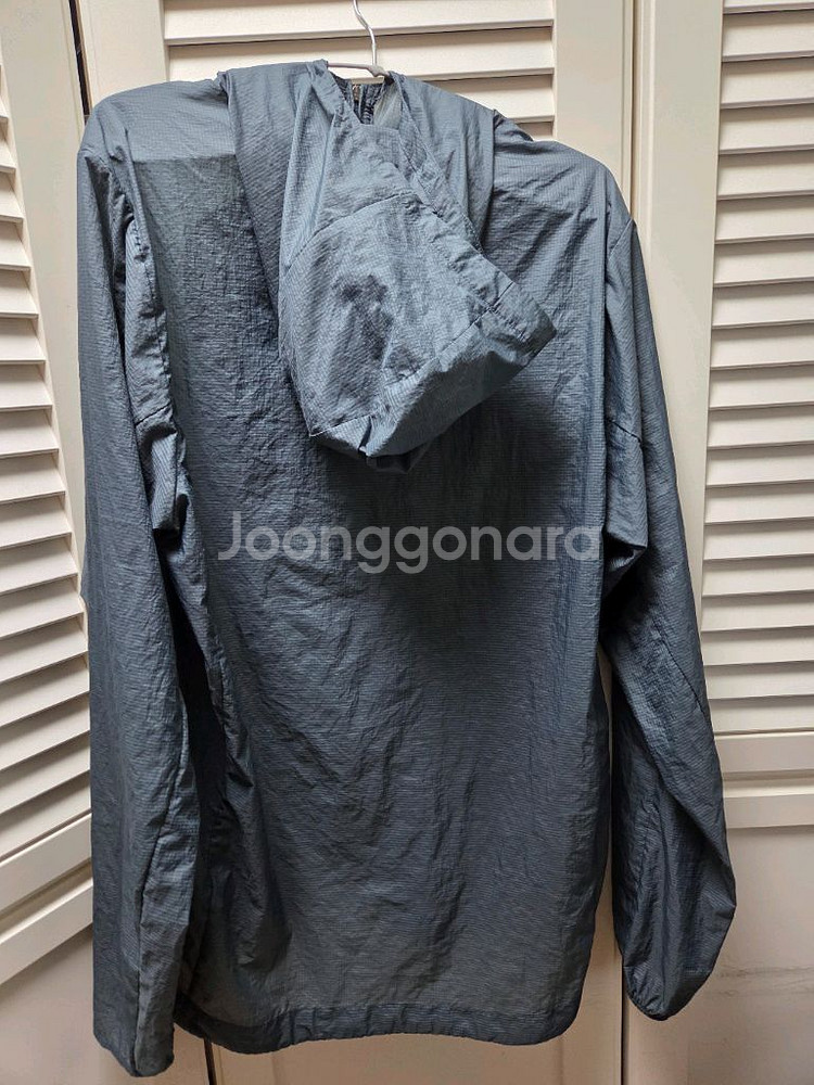 파타고니아 후디니 바람막이 플럼그레이 L--2