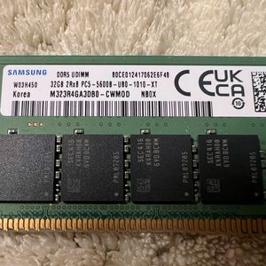 삼성 DDR5-5600 32GB 데스크탑용 램 팝니다