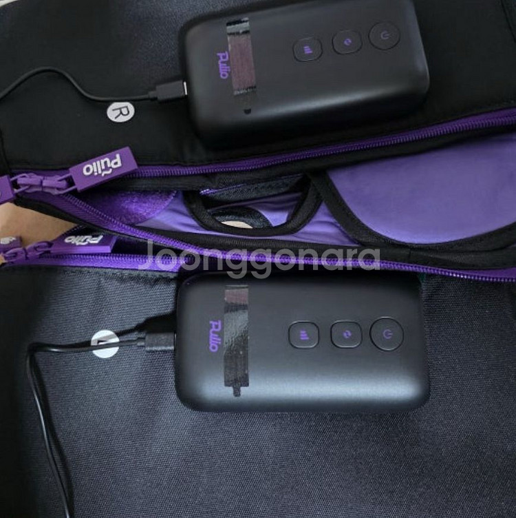 (새제품)25년형 풀리오 V2 종아리마사지기 블랙 다리마사지기--7