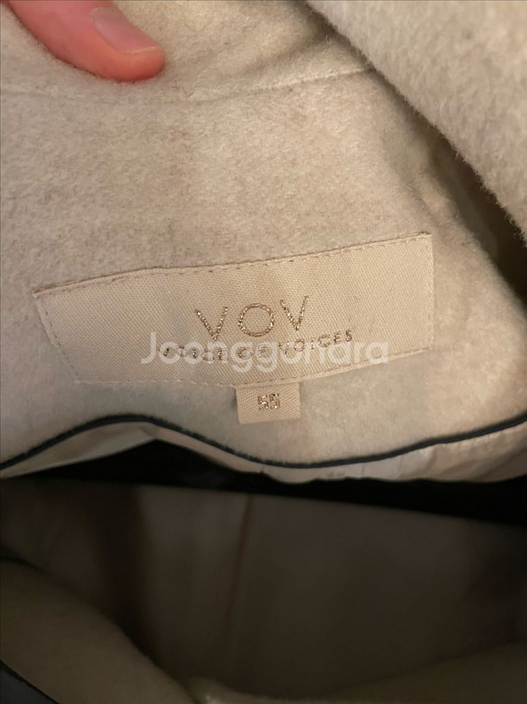VOV 여성 코트 55사이즈(모90%)--2