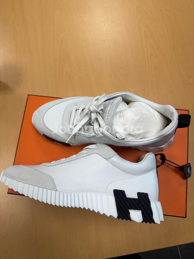 에르메스 바운싱 스니커즈 40.5 새상품 (크림)--0