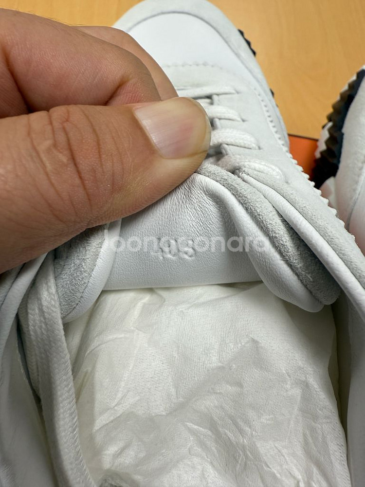 에르메스 바운싱 스니커즈 40.5 새상품 (크림)--3