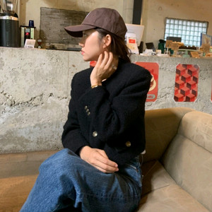 산드로 크롭 자켓