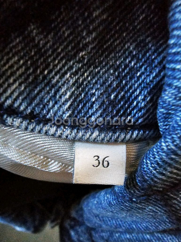 새상품/36) sandro 산드로 데님 트위드 자켓--7