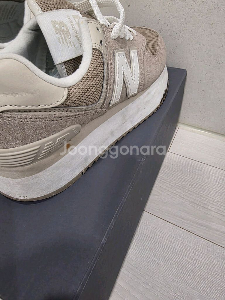 뉴발란스 574 플랫폼 여성 키높이 운동화 런닝화--5