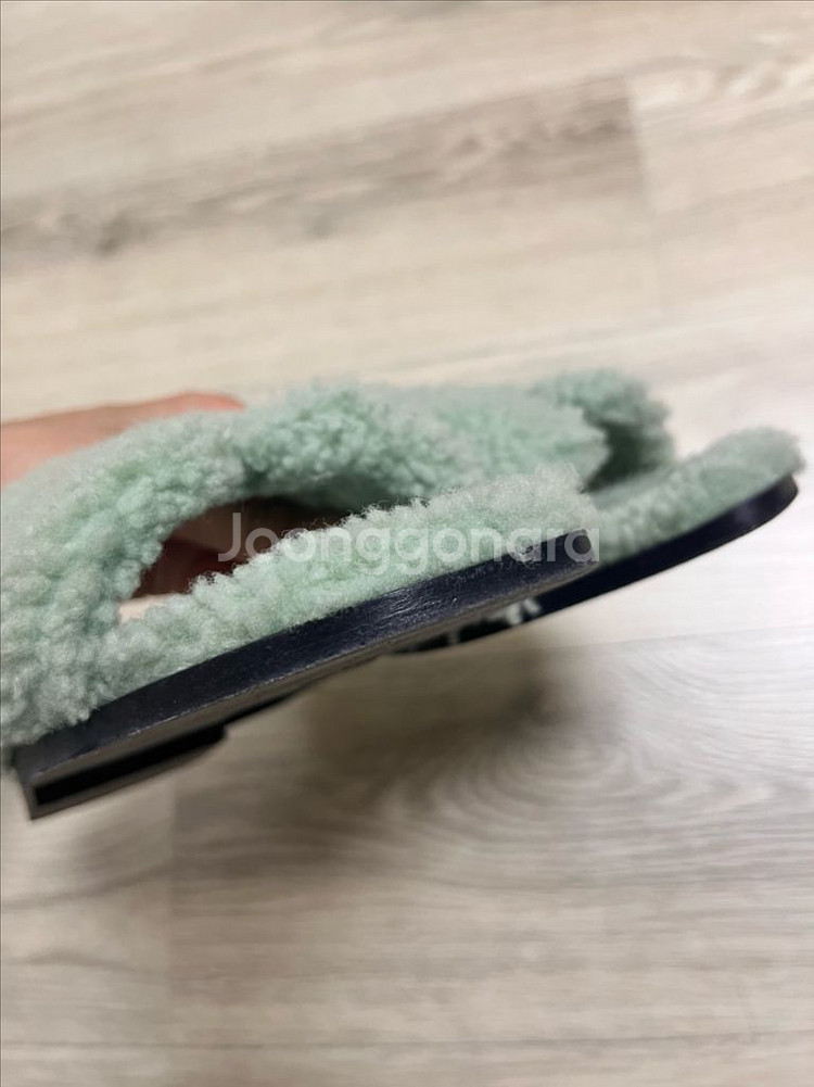 에르메스 오란 양털 37사이즈--2