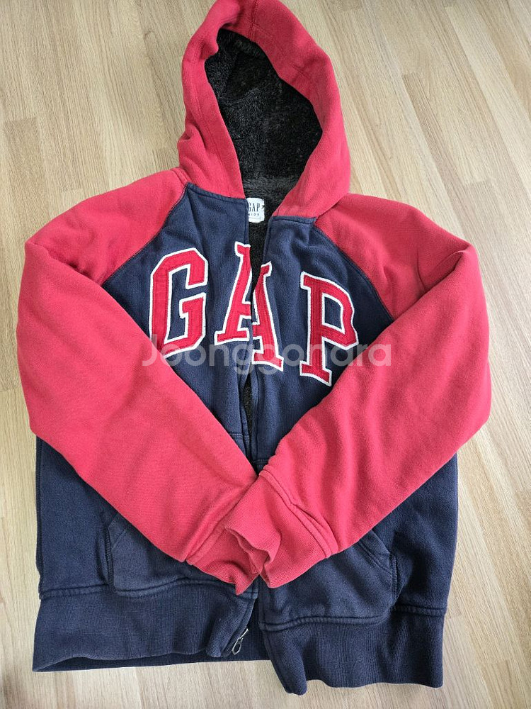 GAP 키즈 후리스 양털 후드집업 XL--0