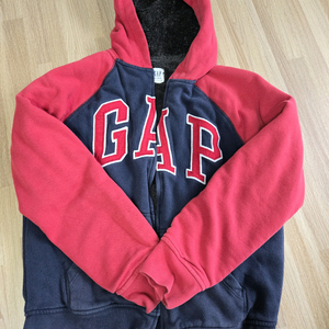 GAP 키즈 후리스 양털 후드집업 XL
