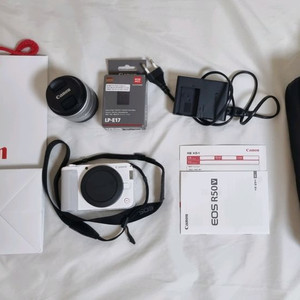캐논 r50v 화이트