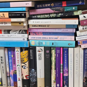 추리소설 힐링소설 에세이등 베스트셀러들