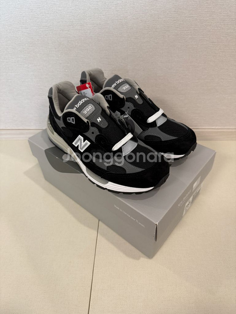 뉴발 992 블랙 U992BK 255(미사용 새제품)--0