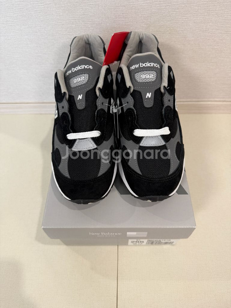뉴발 992 블랙 U992BK 255(미사용 새제품)--6