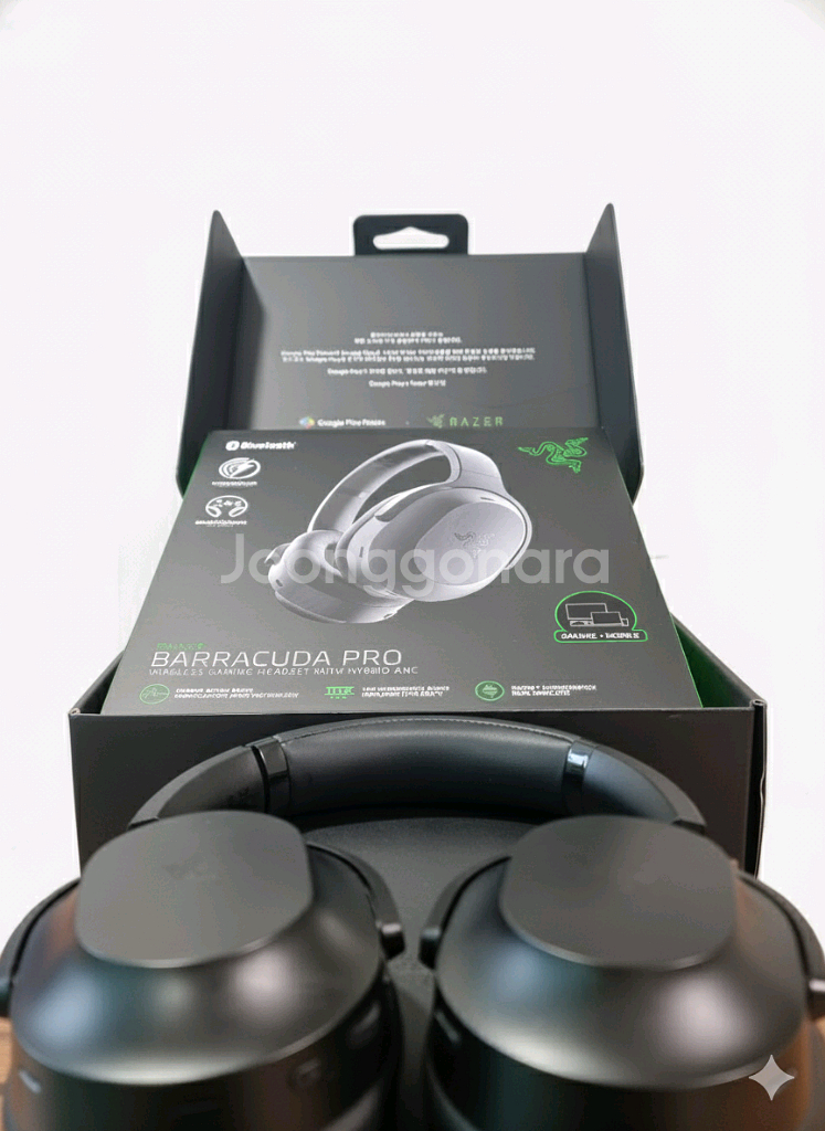 레이저 바라쿠다 프로 노캔 게이밍 헤드폰--0