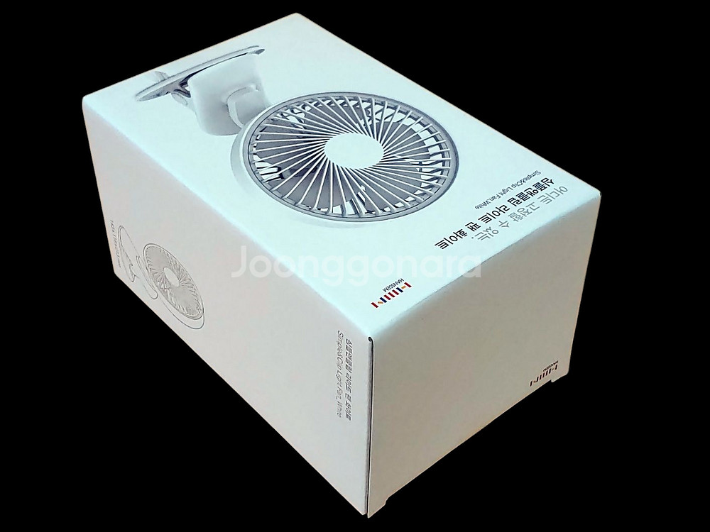 새상품 한샘 클립 앤 라이트 탁상용 선풍기--2