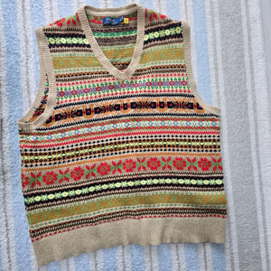 폴로 랄프로렌 페어아일 캐시미어 니트 조끼 판매합니다.