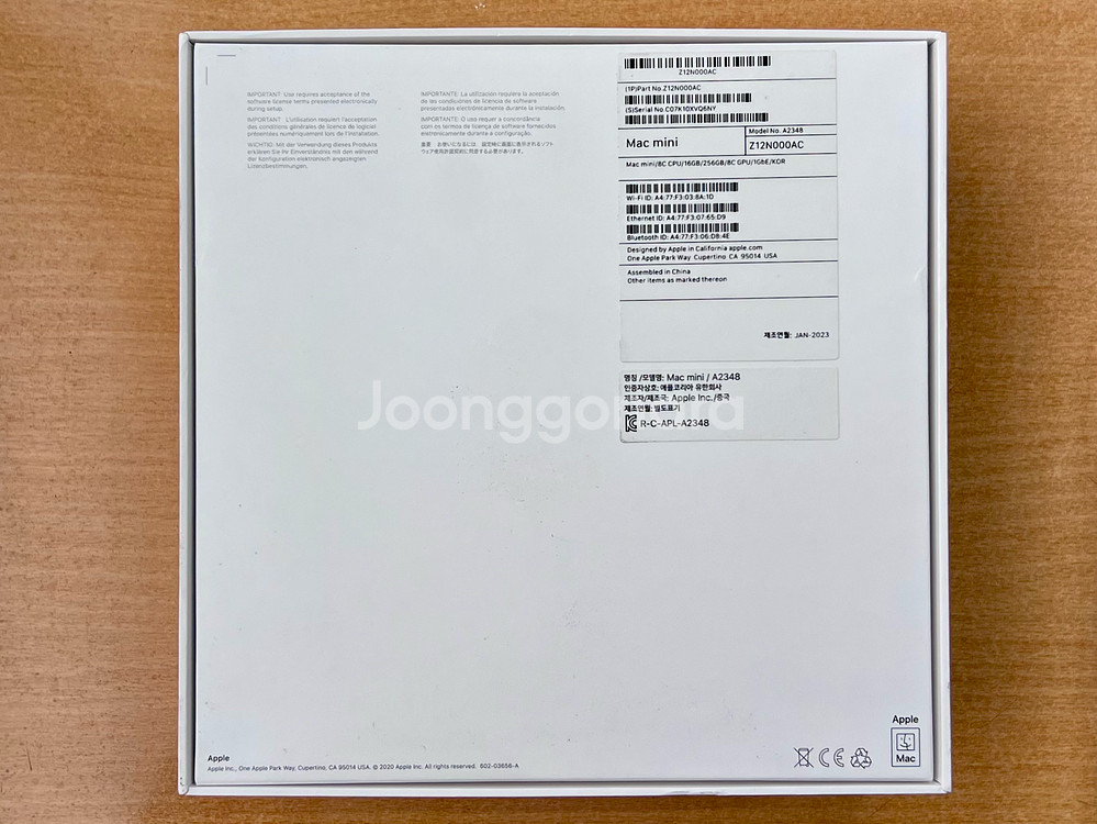 맥미니 M1 16GB 256GB--5