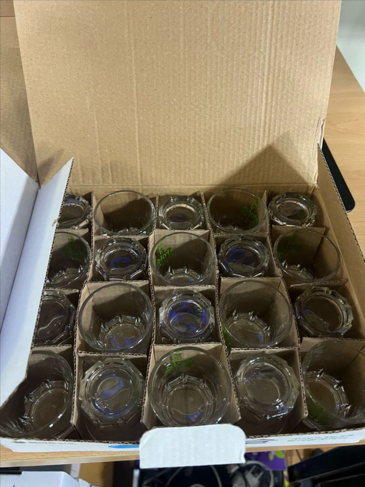 참이슬 소주잔 새상품 유리컵 두박스 이미지