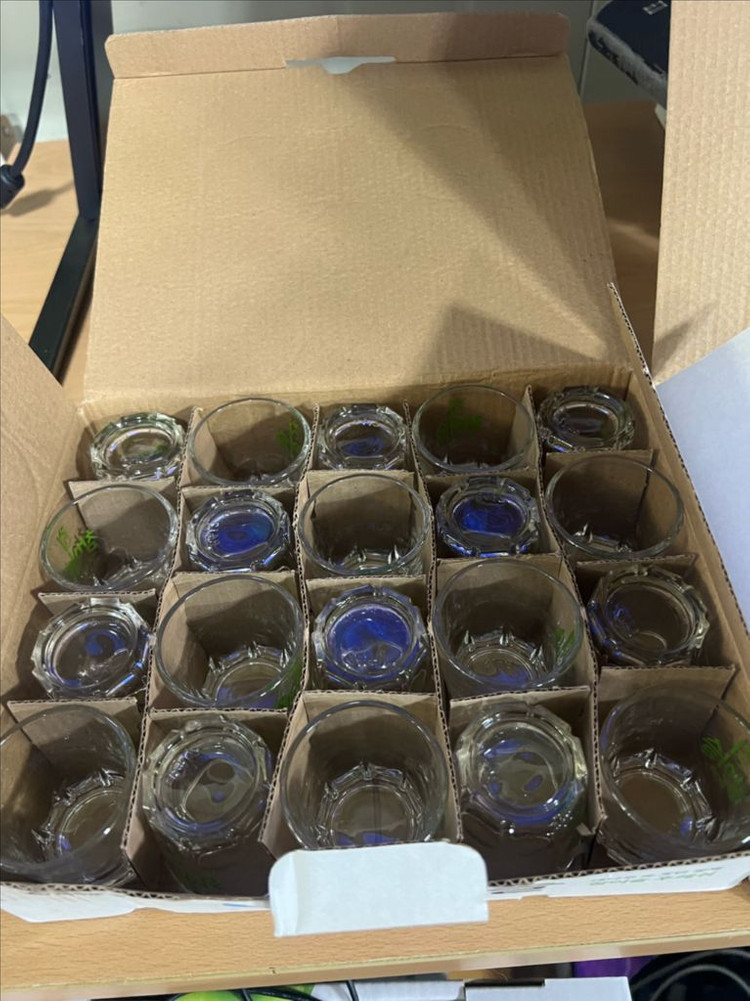 참이슬 소주잔 새상품 유리컵 두박스 이미지