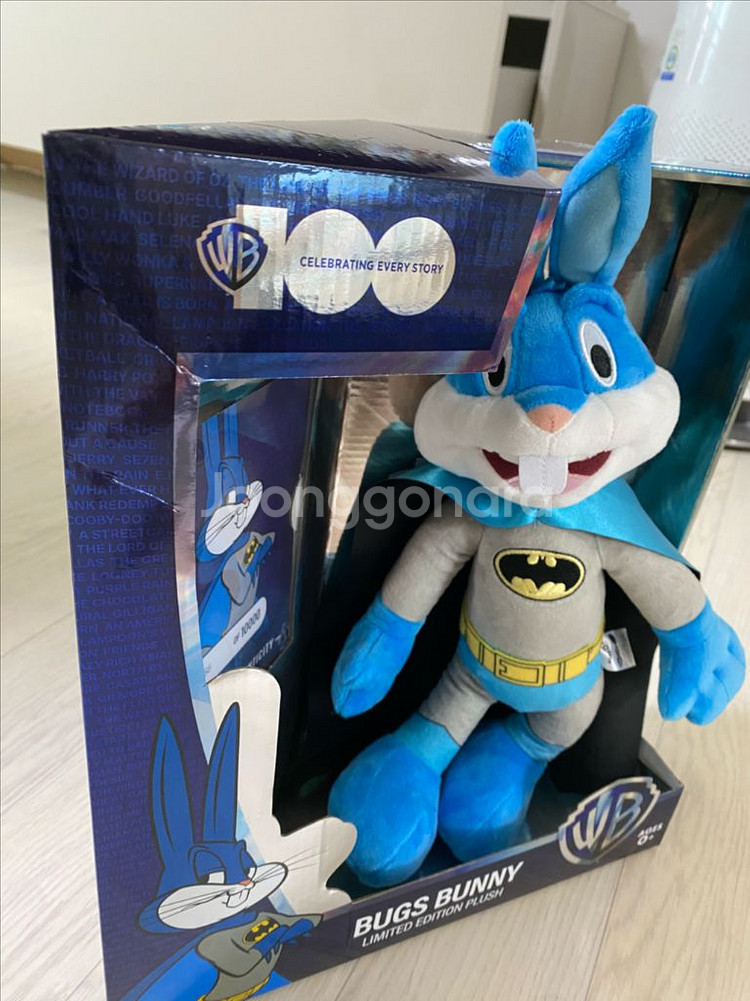 워너브라더스 벅스바니 100주년 한정 베트맨 인형--3