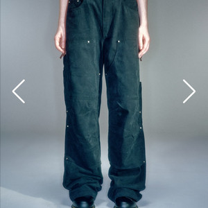 베이컨트아카이브 노바 카펜터 팬츠 블랙 xs