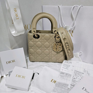 [새상품급] 디올 레이디디올 마이 ABC 스몰 베이지