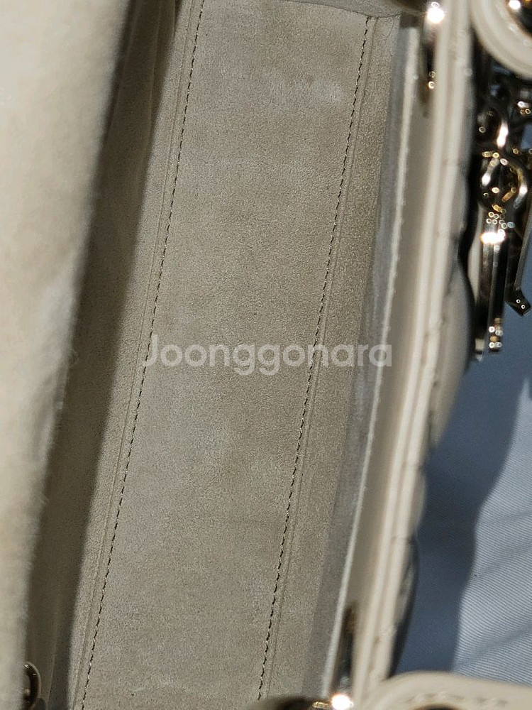 [새상품급] 디올 레이디디올 마이 ABC 스몰 베이지--8