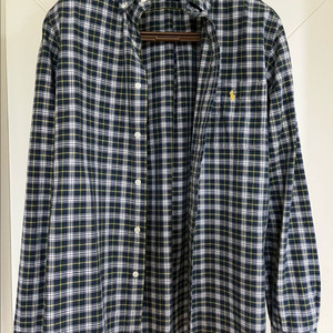 폴로 랄프로렌 포켓 체크 셔츠 클래식M