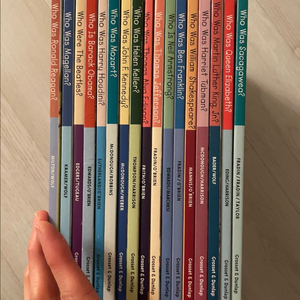 원서 Who was 시리즈~ 역사인물챕터북 정품 17권