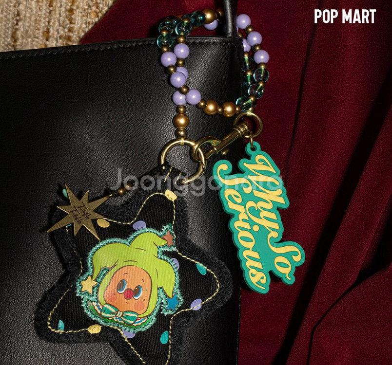 정가이하급처) 팝마트 WHY SO SERIOUS 스트랩 키링--3