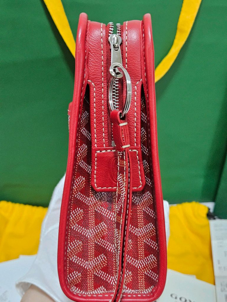 [새상품] 고야드 쥬방스 토일렛 백 클러치 & 키링--3