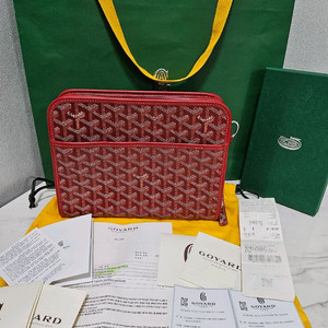 [새상품] 고야드 쥬방스 토일렛 백 클러치 & 키링